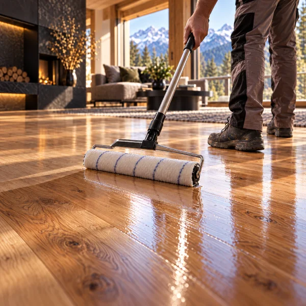 Vitrification de parquet en Haute-Savoie _ un artisan certifié Bona